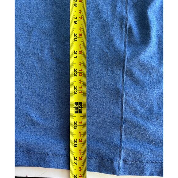 UNTUCKIT Men’s Short Sleeve Blue Stretch Golf Performance Polo Shirt Size XL - Picture 8 of 12